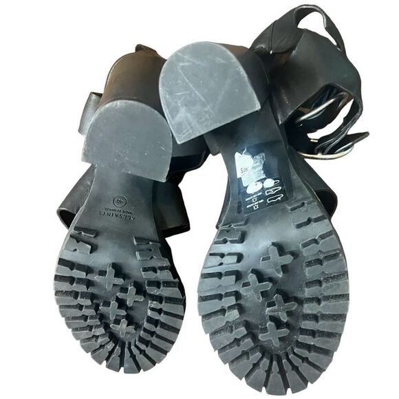 ALLSAINTS Osuna Multi Strap High-Heel Sandals in Black NWOB Size 40/9 - Picture 6 of 8